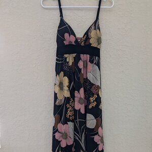 Vintage Forever 21 Maxi Floral Dress 90s 00s Y2K